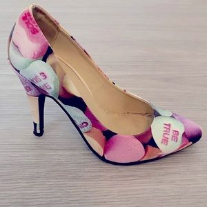 Valentine Conversation Candy Heels